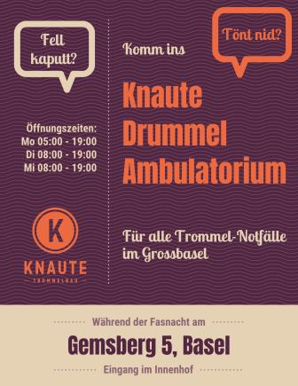 Lieferung an die Fasnacht